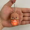 Bubu Dudu Say I Love You Voice Keychain Panda Bear Phone Ornament 6