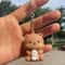 Bubu Dudu Say I Love You Voice Keychain Panda Bear Phone Ornament 7