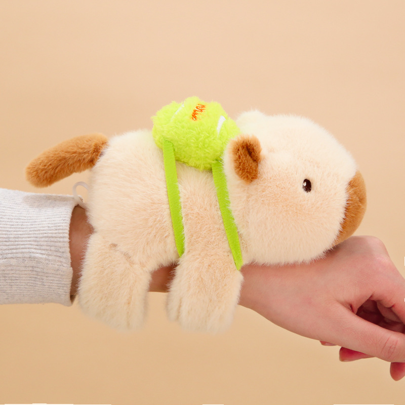 Wagging Tail Capybara Plush Toy Cute Capybara Plushie With Interactive Features For Women Kids An 1