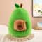 Capybara Avocado Plush Toy – Kawaii Sleeping Pillow with Creative Fruit Design for Birthdays