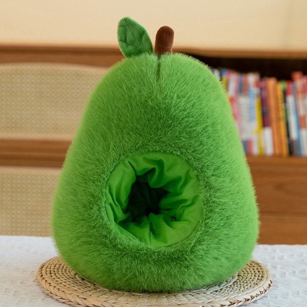 Capybara Avocado Plush Toy – Kawaii Sleeping Pillow with Creative Fruit Design for Birthdays