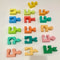 Montessori Shape Matching Wooden Puzzle For Kids Building Blocks Educational Toy For Logical Think 4