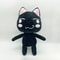 Lovely Cat Plush Toy Black White Cartoon Animal Plushie For Room Decoration Birthday Gifts 5