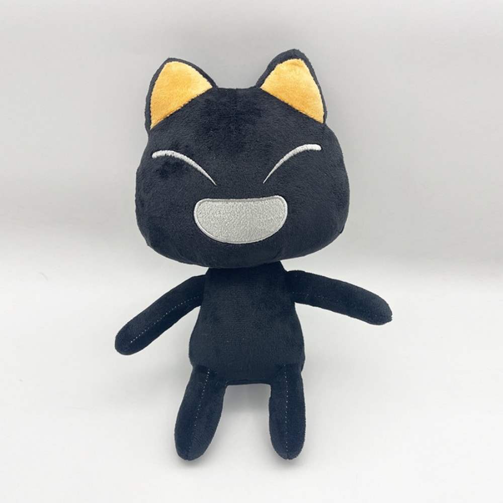 Lovely Cat Plush Toy Black White Cartoon Animal Plushie For Room Decoration Birthday Gifts 7