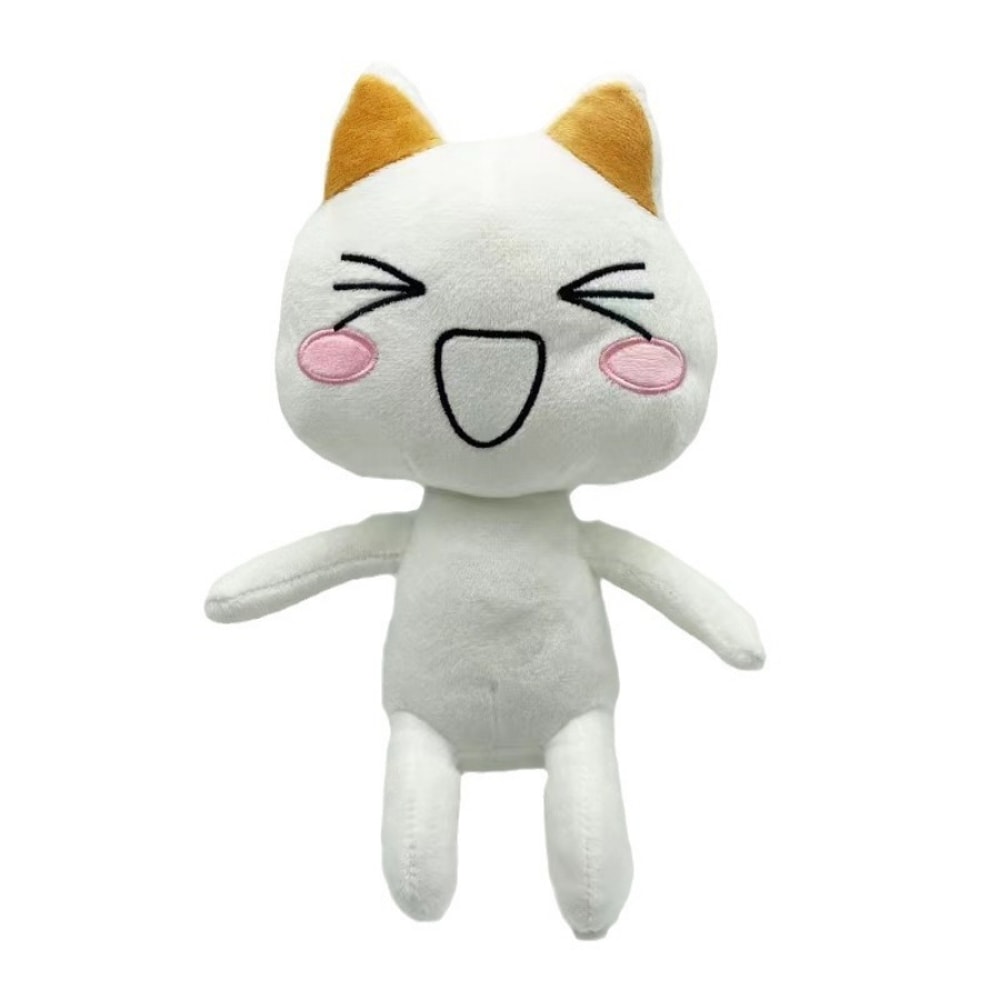 Lovely Cat Plush Toy Black White Cartoon Animal Plushie For Room Decoration Birthday Gifts 8
