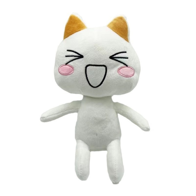 Lovely Cat Plush Toy Black White Cartoon Animal Plushie For Room Decoration Birthday Gifts 8