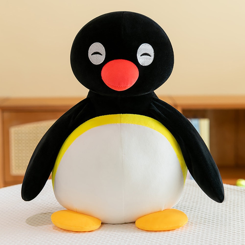 Fishhugging Penguin Plush Toy Cute Cartoon Anime Stuffed Doll For Women Perfect Birthday Gift 4