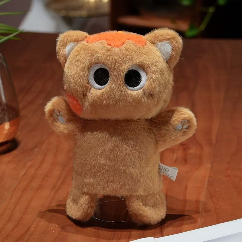 Cute Cat Hand Puppet Soft Kitty Educational Baby Toy For Kids Animel Stuffed Doll 7