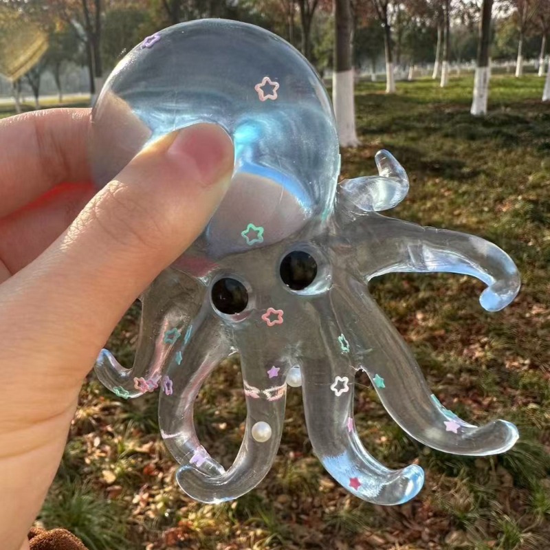 Ocean Octopus Stress Relief Squeeze Fidget Toy Slow Rebound Stretchable And Relaxing Sensory Decom 2