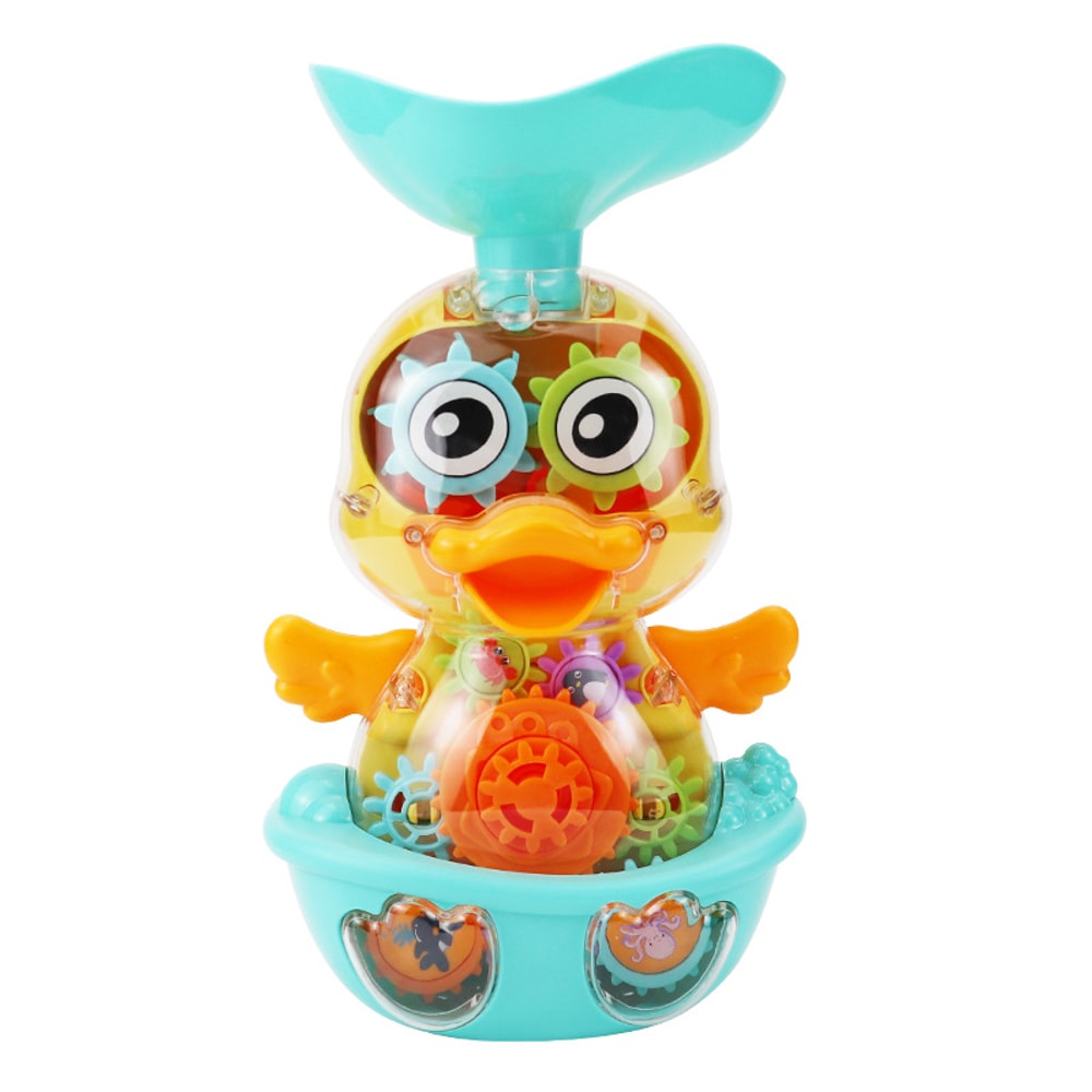 Water Spray Duck Baby Bath Toy Fun Shower Pool Toy For Toddlers 4