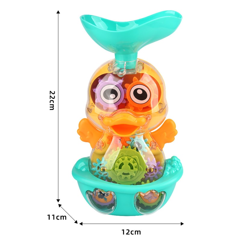 Water Spray Duck Baby Bath Toy Fun Shower Pool Toy For Toddlers 5