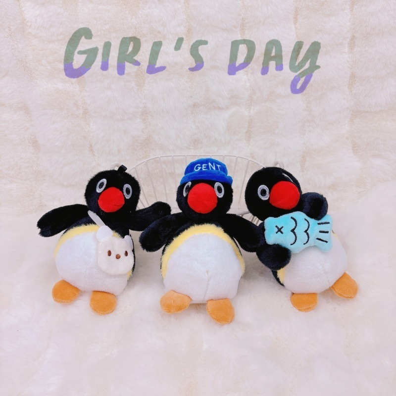 Penguin Plush Keychain Cute Pingu Bag Accessory For Backpack 3