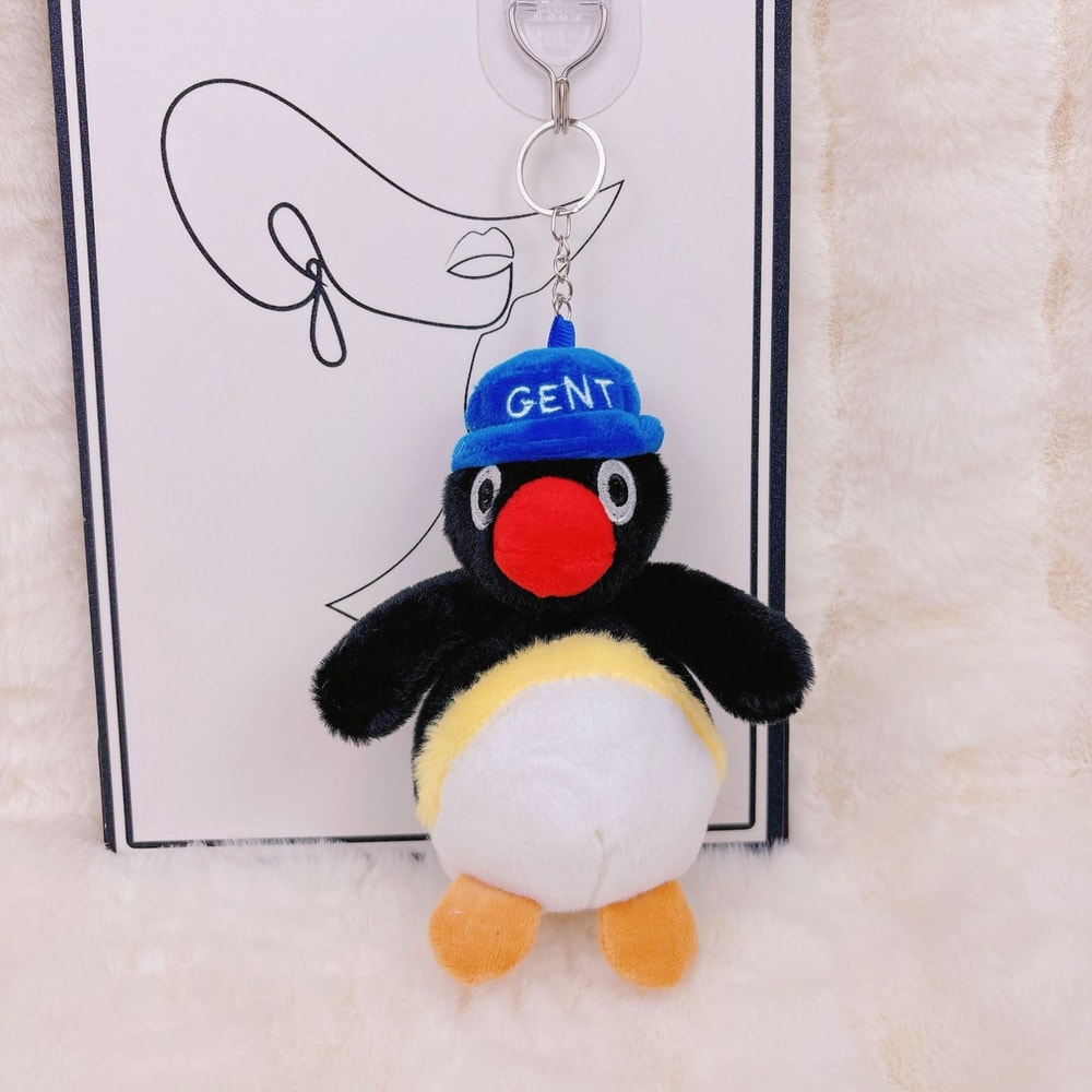 Penguin Plush Keychain Cute Pingu Bag Accessory For Backpack 6