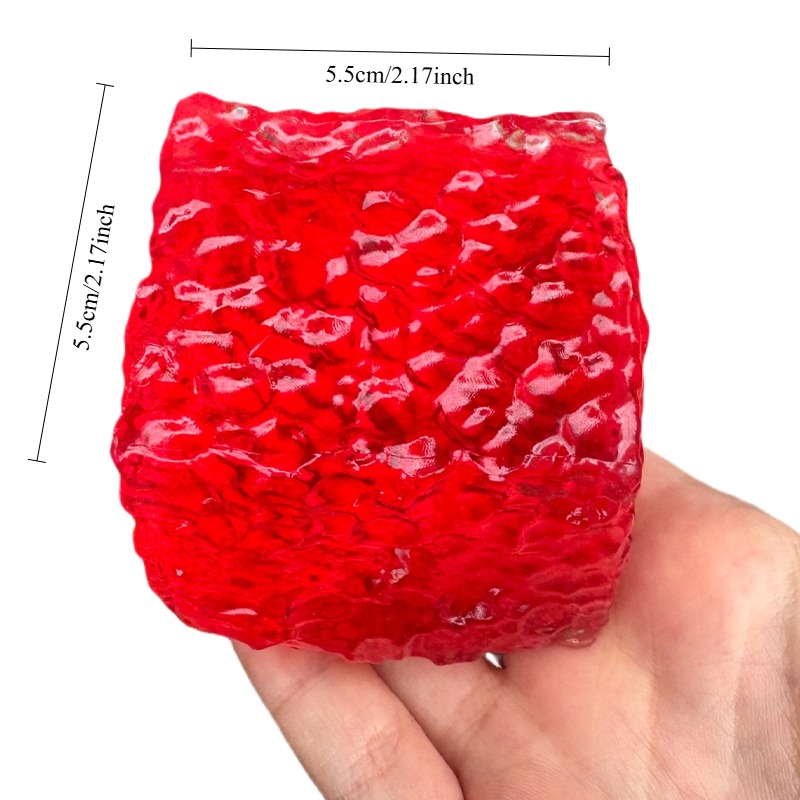 Ice Skin Maltose Fidget Toy Stress Relief Squeeze Cube Soft Slow Rebound Toy For Friends Festiva 1