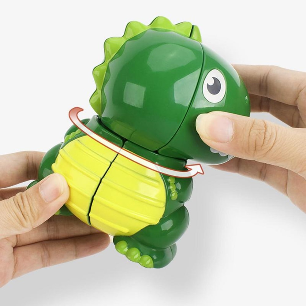 Irregular Dinosaur Magic Speed Cube Brain Training Puzzle Toy For Kids Birthday Christmas Gift 1