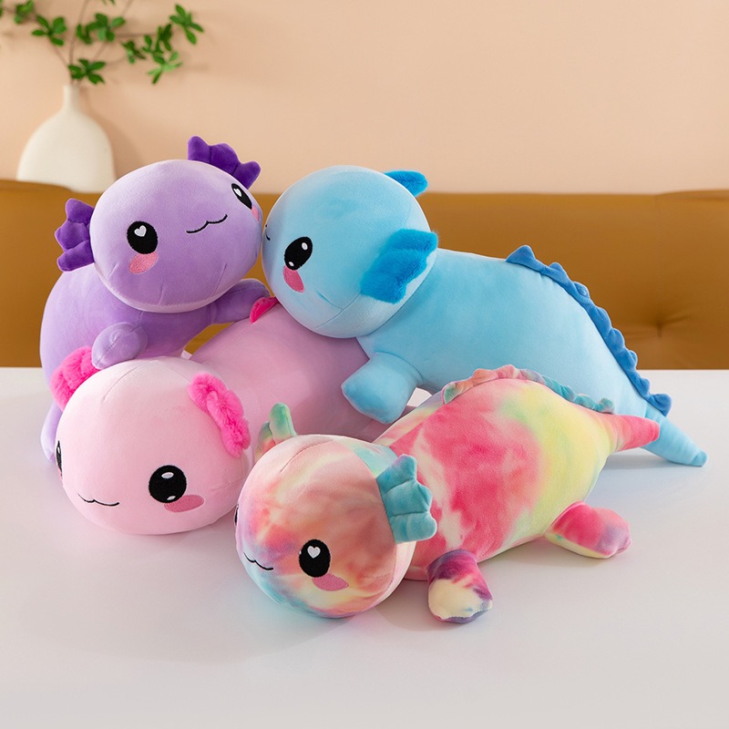 Super Soft Plush Salamander Stuffed Toy Cute Axolotl Animal Pillow For Kids And Home Decor 1