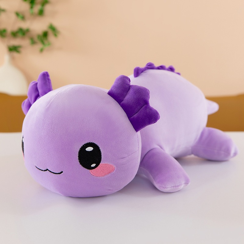 Super Soft Plush Salamander Stuffed Toy Cute Axolotl Animal Pillow For Kids And Home Decor 5