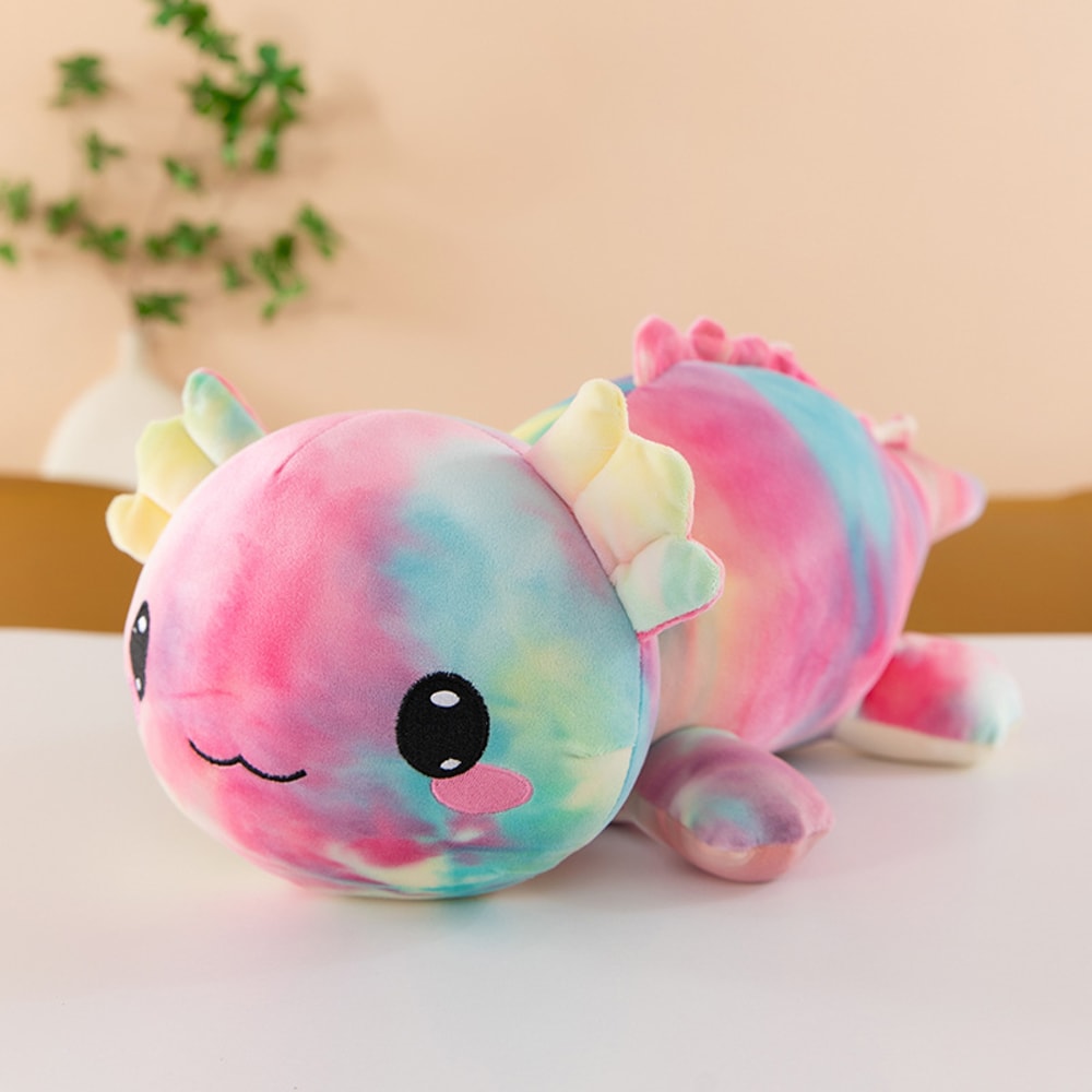Super Soft Plush Salamander Stuffed Toy Cute Axolotl Animal Pillow For Kids And Home Decor 7