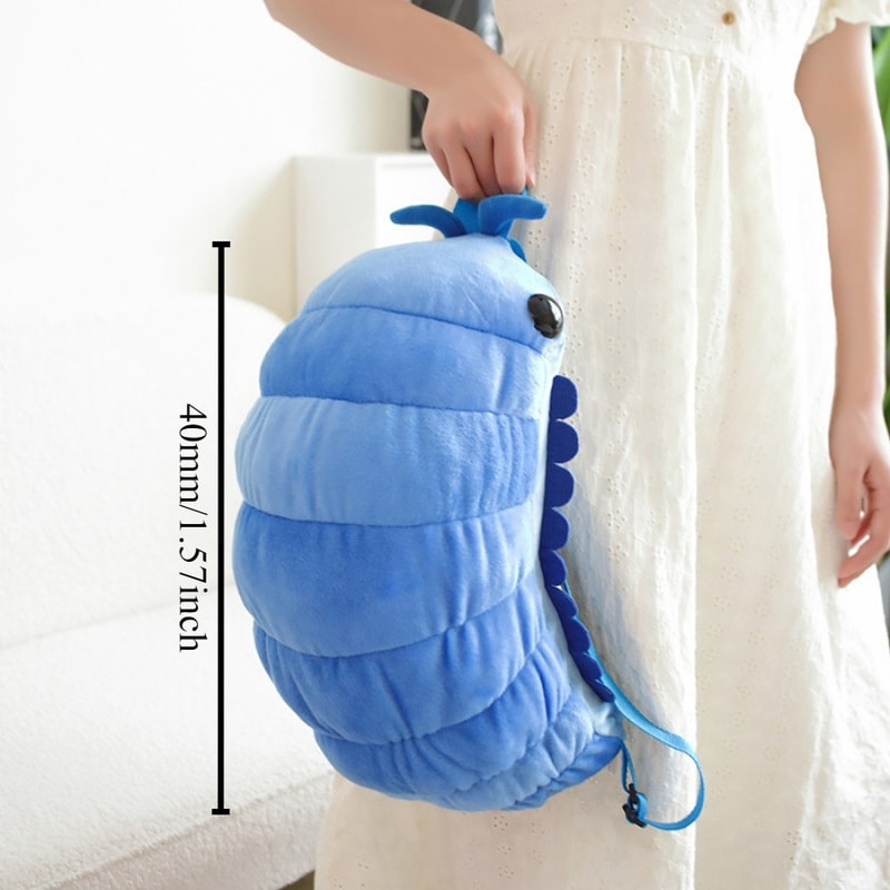 Simulation Insect Plush Toy Watermelon Bugs Plush Backpack Stuffed Isopod Nap Pillow Room Decor Bir 4
