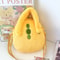 Cute Milk Dragon Plush Handbag Large Capacity Cartoon Shoulder Bag For Winter Fall 2