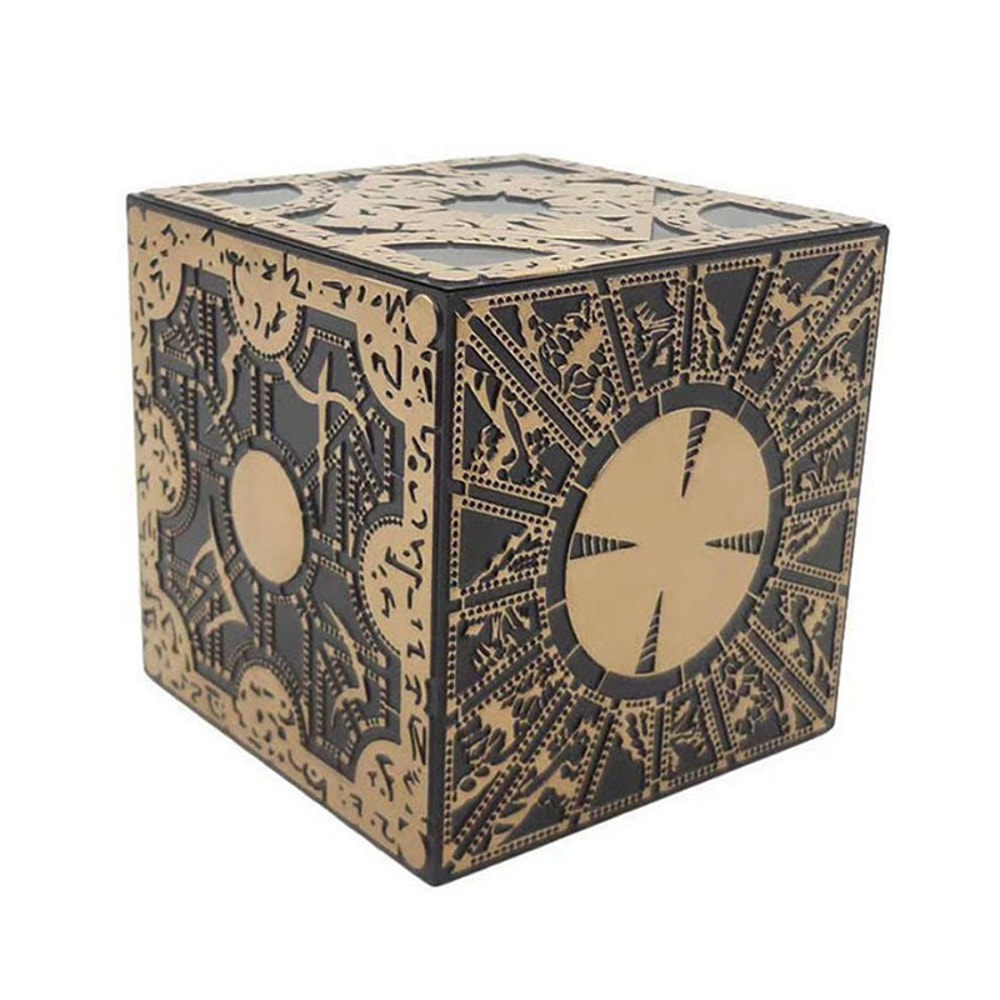 Hellraiser Cube Puzzle Lock Box Magical Brain Teaser for Adults and Kids