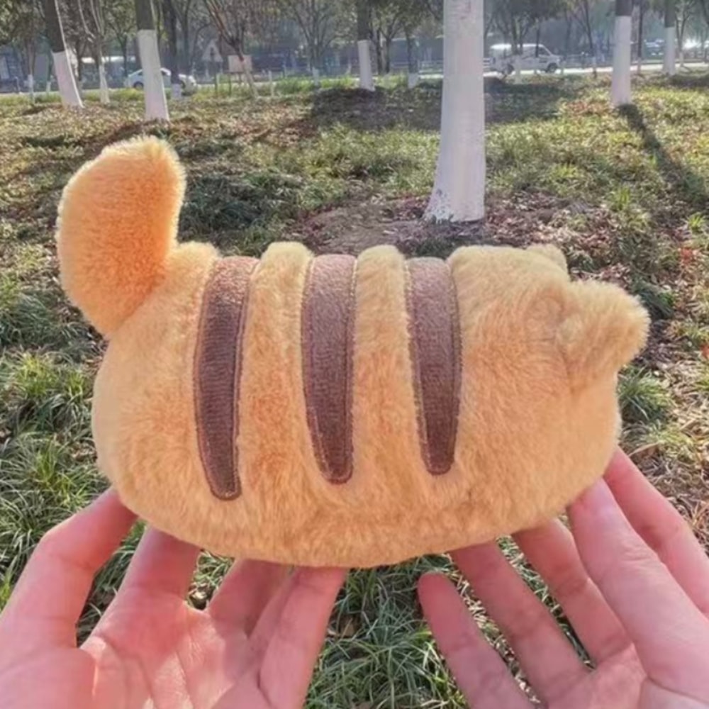 Cute Orange Cat Plush Toy Fluffy Kitty Stuffed Doll For Boys Girls Soft Home Decoration Birthda 4