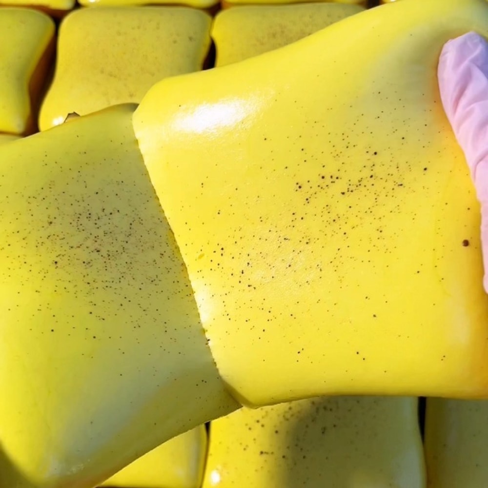 Super Wet Soft Buttered Toast Squishy Toy Slow Rebound Stress Relief Fidget Toy Funny Sticky Squee 4