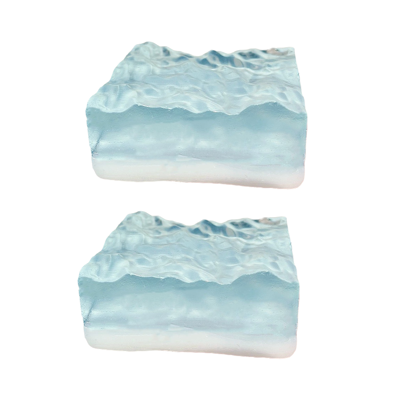 Squishy Ocean Cube Squeeze Toy Super Soft StressRelieving Transparent Ocean Cube 6