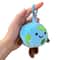 Cute Cartoon Earth Keychain Plushie Soft Earth Doll For Backpack Decoration 2
