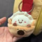 Cute Capybara Dumpling Plush Keychain Bean Eye Pendant For Bags Gifts And Decor 2