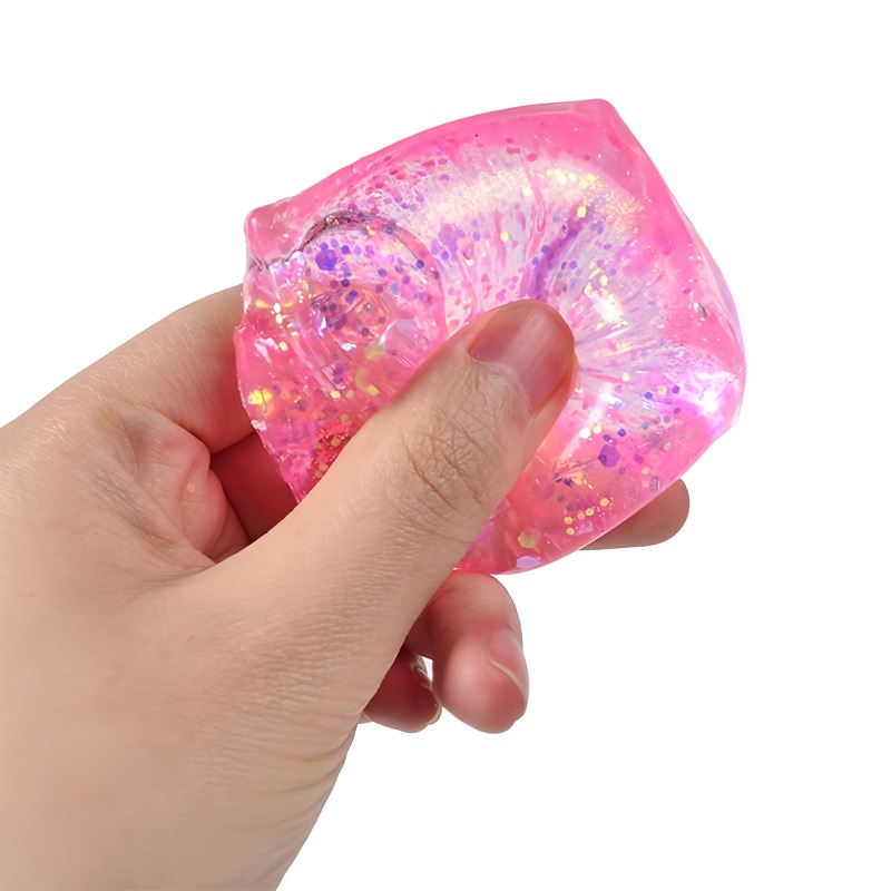 Shiny Maltose Cube Squeeze Toy AntiStress Slow Rebound Sensory Fidget Toy For Relaxation And Fun 1