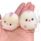 Cute Squishy Chick Stress Relief Keychain Kawaii Rebound Chicken Toy For Bag Phone Charm 2