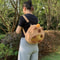Capybara Plush Backpack For Kids Large Capacity Knapsack Soft Animal Toy Gift For Women And Childr 2