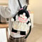 Cat Plush Backpack Black Cat Plushie Toy Doll Shoulder Bag 1