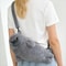 Cute Grey Seal Plush Handbag Adorable Sea Animal Makeup Bag Crossbody For Women Birthday Gift 1