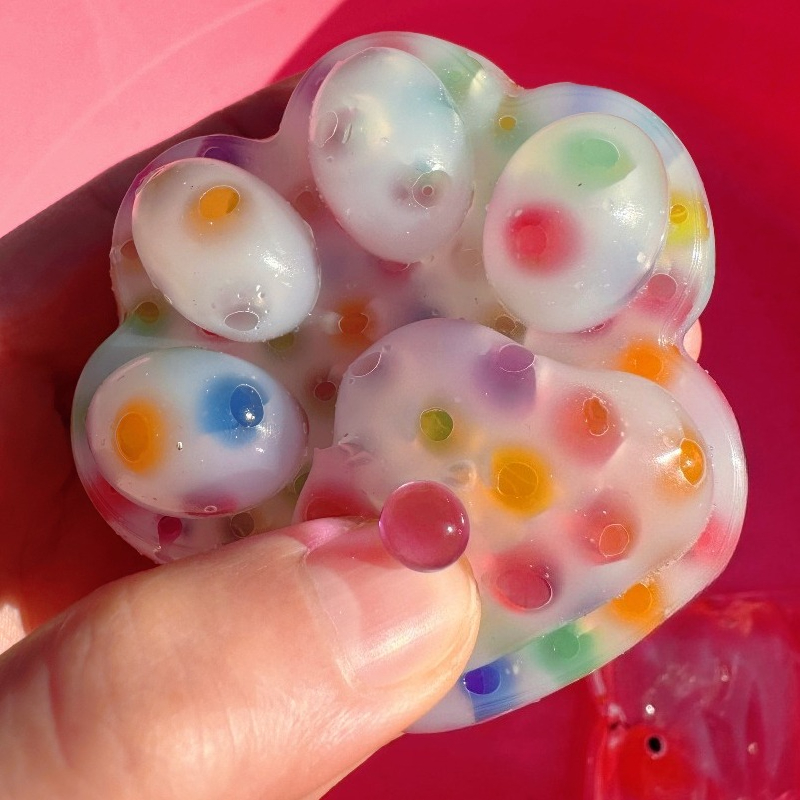 Cat Paws Squeeze Toy Soft Cute Blackhead Fidget Toy For Stress Relief 1