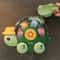Kids Tortoise Waterwheel Bath Toy With Suction Cup Baby Toddler Bathroom Fun 1