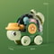 Kids Tortoise Waterwheel Bath Toy With Suction Cup Baby Toddler Bathroom Fun 4