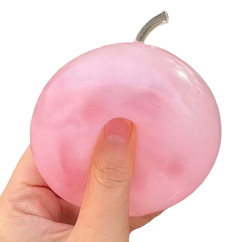 Apple Stress Ball Fidget Toy Clear Maltose AntiStress Ball For Children Hand Exercise 1