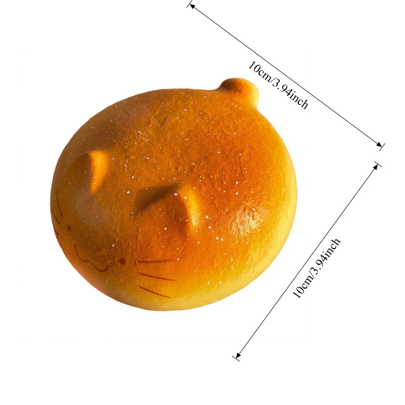 Cute Squishy Totoro Bread Stress Relief Toy For Anxiety Soft Squeeze Toy For Kids Adults 5