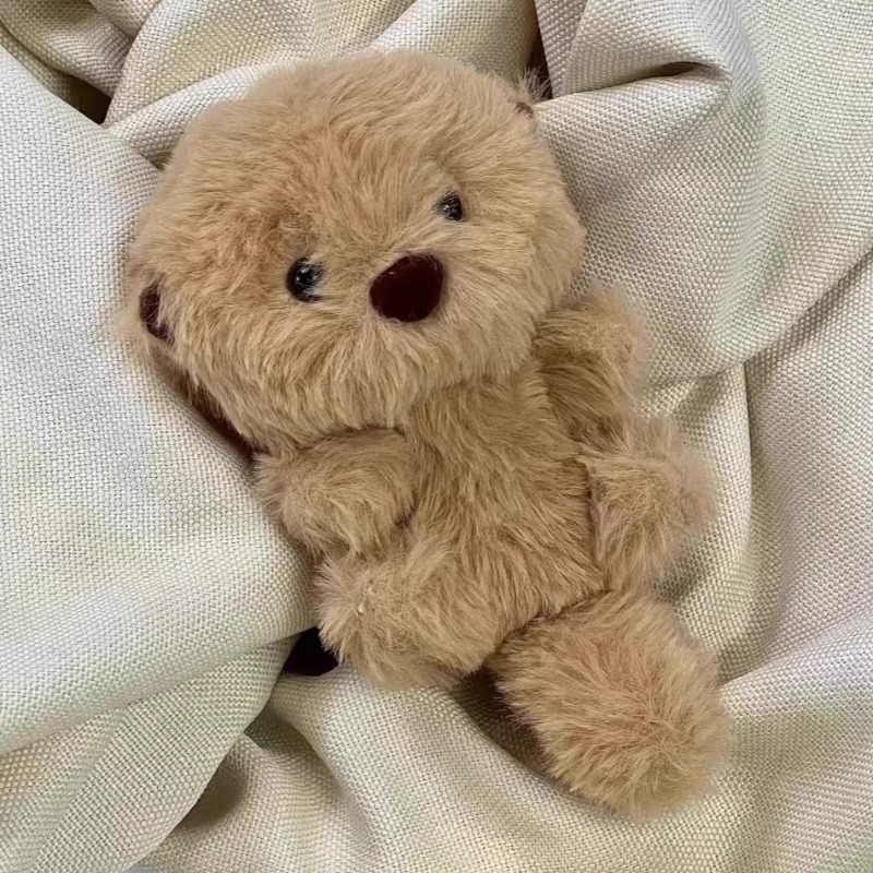 Cute Sea Otter Plush Toy Soft And Fluffy Otter Stuffed Animal Doll For Boys Girls Adorable Desk Or 0