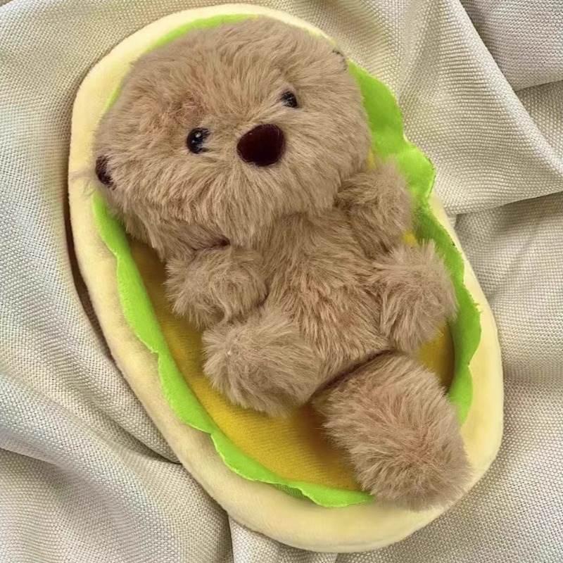 Cute Sea Otter Plush Toy Soft And Fluffy Otter Stuffed Animal Doll For Boys Girls Adorable Desk Or 1