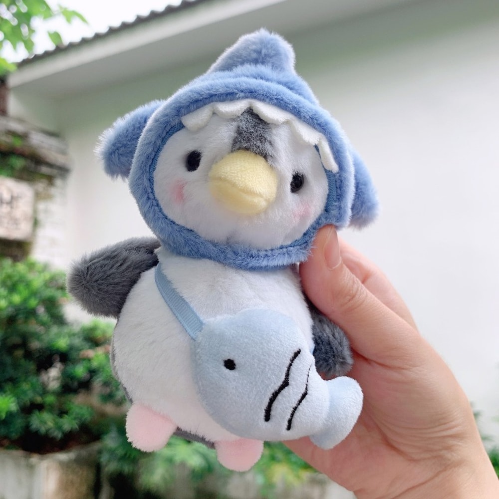 Cute Penguin Plush Keychain With Hats Super Soft Plushie Pendant Bag Ornament Ideal Gift For Couple 0