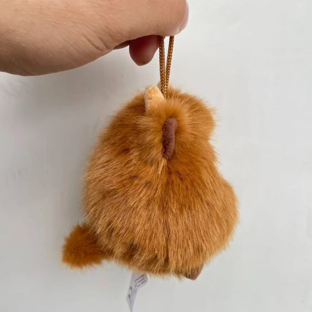 Highland Cow Plush Keychain Super Soft Bull Stuffed Animal Pendant For Car Bags And Birthday Gifts 1