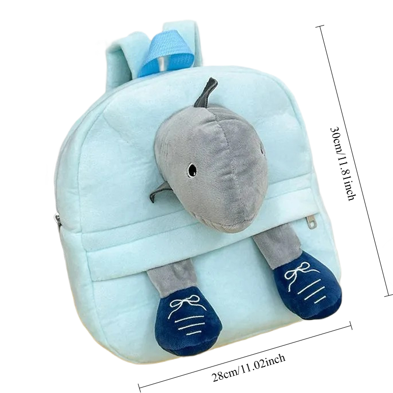 Brainrot Plush Backpack For Kids Soft Cute Funny Student Bag Gift 2