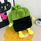 Brainrot Plush Backpack For Kids Soft Cute Funny Student Bag Gift 5