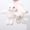 Cute Hanging Ear Bunny Plush Keychain Adorable Long Eared Rabbit Plushie Doll Perfect For Womens Gi 0