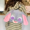 Cute Fox Plush Backpack Bunny Fashion Plushie Knapsack Animal Sling Bag For Kids Versatile Gift For 3