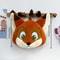 Cute Fox Plush Backpack Bunny Fashion Plushie Knapsack Animal Sling Bag For Kids Versatile Gift For 5