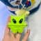 Cute Green Alien Plush Keychain Soft Yellow Alien Toy Pendant For Schoolbags Kids And Adults Perfec 3